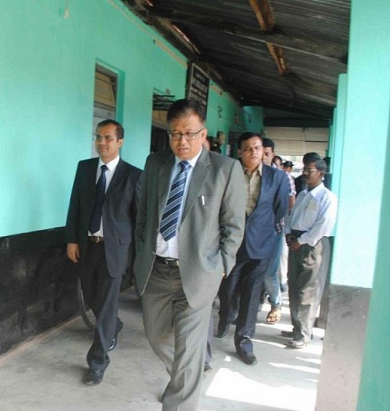 Kamalpur: High Court Justice Subhasis Talapatra visited three sites for new Court building: The finalization of site not yet disclosed Kamalpur: High Court Justice Subhasis Talapatra visited three sites for new Court building: The finalization of site not yet disclosed